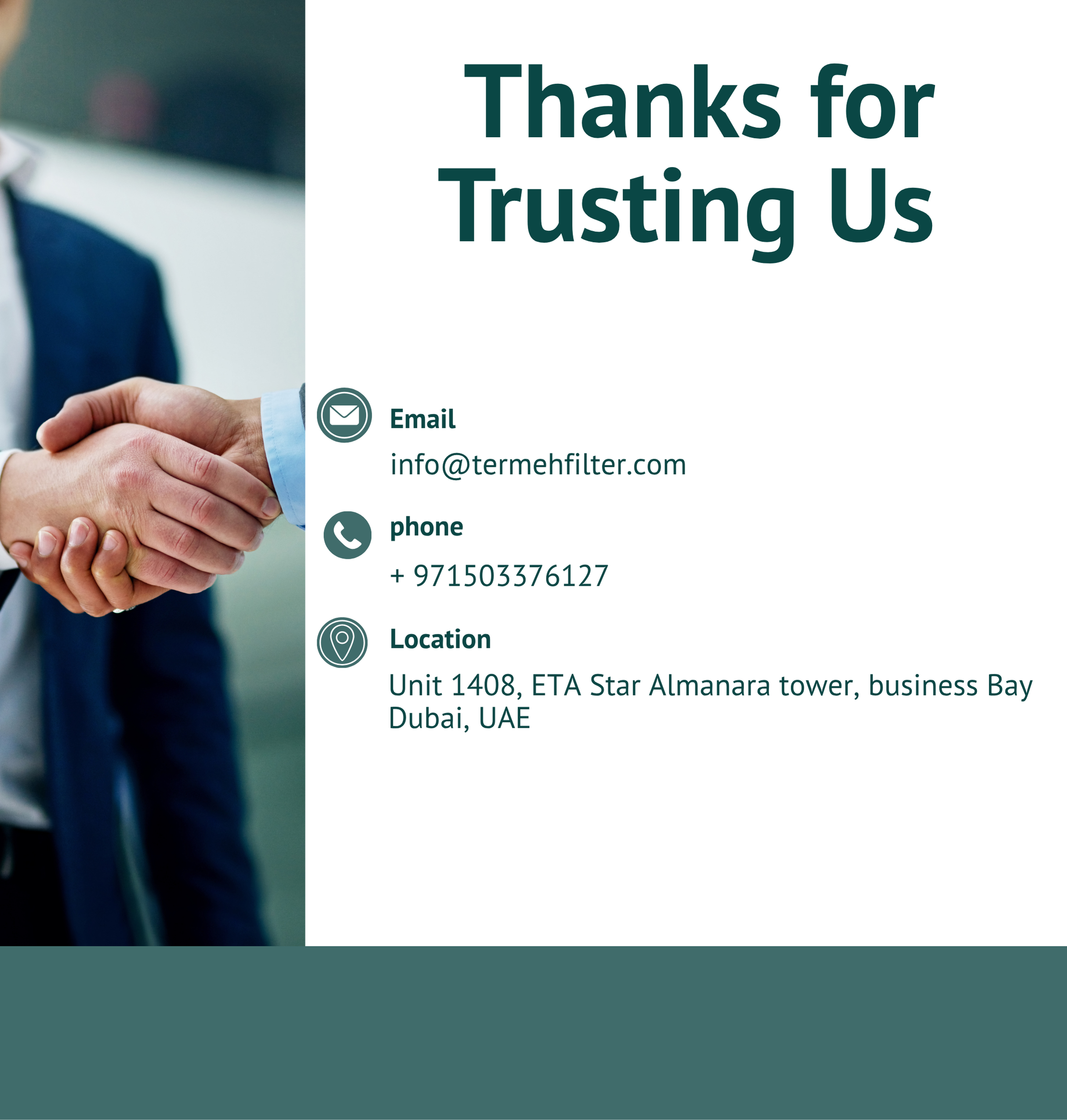 Email info@termehfilter.com Phone +971 203376127 (3)